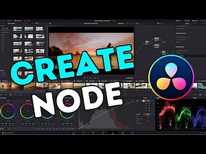How to Create Node in DaVinci Resolve 2025?