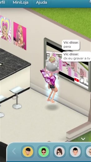 Usando a TV no MiniMania Web @MiniMania Jogo #Minimaniaweb #minimaniaapp