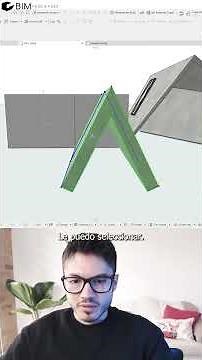 Geometría inclinada y fragmentada en Archicad #arquitectura #architecture #bim #diseño #archicad