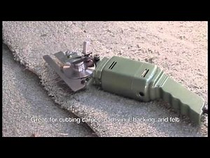HANDHELD ELECTRIC CARPET CUTTER (By NC Model# PC2)