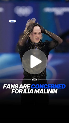 Concerned fans of USA skater Ilia Malinin flooded his social media with messages of support after the Winter Olympics star shared some vulnerable posts following his nightmare competing on Friday night. The 21-year-old was the overwhelming favorite to win gold in the men's free skate final in Italy but was struggling mentally before taking to the ice and after falling twice, he finished in eighth place. 'I just had so many thoughts and memories flood right before I got into my starting pose, and