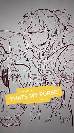 Albedo self defense 101 #genshinimpact #PrimeDayShowPJParty #procreate #klee #albedo #28XTREMES