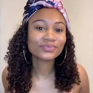 1.1K views · 17 reactions | Our satin scarves are great for more than just protecting your curls and coils at night! Our Curlfriend shows us how to do 4 cute styles with our scarf. Comment your favorite style below for a chance to win a scarf of your own ✨ | Aunt Jackie's Curls & Coils | Facebook
