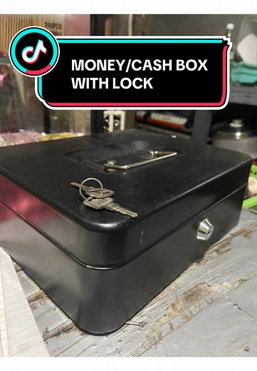 MONEY/CASH BOX NA MAY LOCK!? I GOT YOU!! #cashboxwithlock #cashbox #moneybox #musthaveforbusiness #safe #moneysafe #creatorsearchinsights