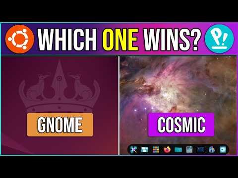GNOME vs Cosmic – I Tested Both (Beginner Verdict)