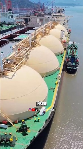 How LPG Transport With Carrier Ships #shorts