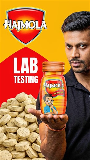 Hajmola Ka Sach 😳 Ayurvedic Ya Chemical? Lab Test Truth!