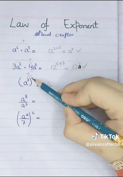 Understanding the Law of Exponents in Algebra