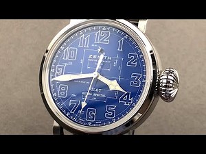 Zenith Pilot Type 20 Blueprint Limited Edition 03.2435.679/51.I012 Zenith Watch Review