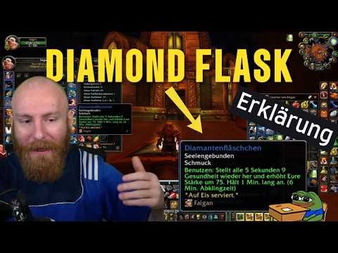 💎 Diamond Flask erklärt! So stark ist das Warrior-Item wirklich 🔥| FalganWoW erklärt WoW Warri-Gear