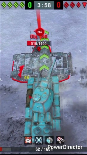 Object 223 vs Object 590 #wotblitz #shorts