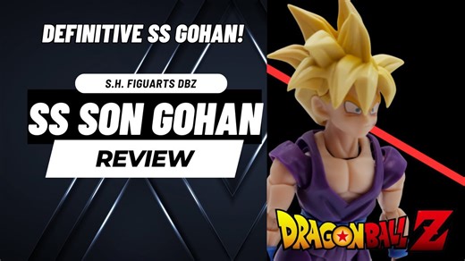 DBZ’s Hidden Power – SS Gohan S.H. Figuarts Figure Review!