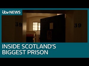 Inside Barlinnie Prison, where phones given to prisoners have been hacked to buy drugs | ITV News