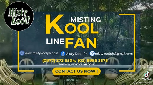 MISTY KOOL MISTING SYSTEM/ MISTY KOOL FAN The Benefits of a Misting System * Heat Reduction – This is the most obvious benefit of misting. ... * Insect Repellent – Flying insects can't escape droplets from a commercial insect spray. ... * Cleaner Air – Aside from flying insects, misting can also remove impurities in the air like dust and pollen. Misting works by forcing water through a brass and stainless steel mist nozzle producing a micro-fine mist. The water droplets that create the mist are 