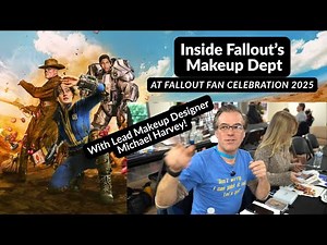 Fallout TV Makeup Secrets with Lead Designer Michael Harvey | Fallout Fan Celebration 2025