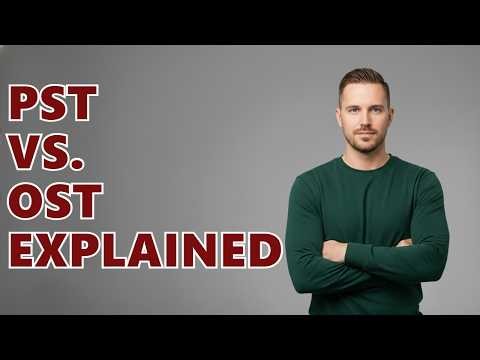 What Is The Difference Between PST And OST Files?