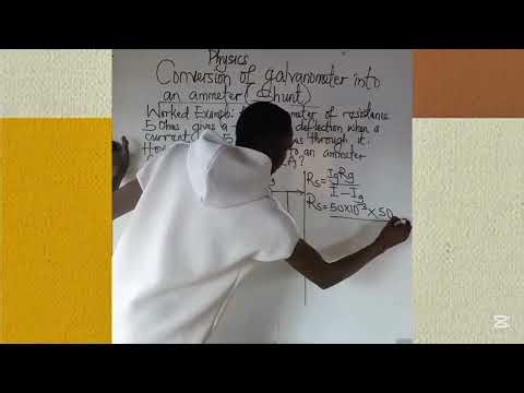 Physics|SHUNT Worked Example