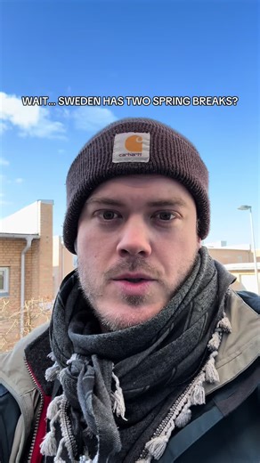 In the U.S., we mostly just have spring break. But in Sweden, there’s spring break and sportlov — and I’m still trying to understand how sportlov fits into the rhythm of the year. It feels more seasonal than academic. More winter than school. Did you grow up looking forward to sportlov? And what did it mean to you? #sportlov #sweden #americanabroad #culturaldifferences #livinginsweden