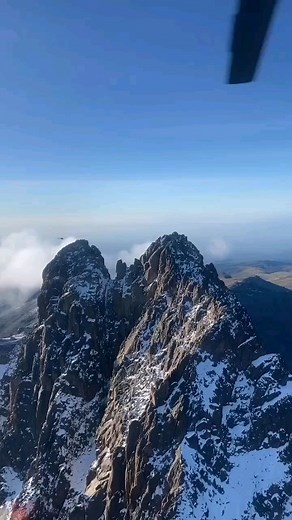Reposted from @mountkenyatrust Aerial perspectives reveal the true majesty of Mount Kenya's natural beauty!  @seandarnborough #MtKenya #ViewsForViews #Mountaineering #Hiking #Reels #MountKenya #OutdoorExplorer #MountainViews #Wanderlust #MountKenyaReels #Africa #AdventureSeeker #HikingIsLife | Wild Destinations | Facebook