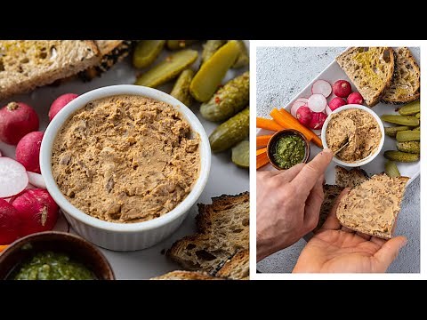 HOMEMADE VEGAN PATE | EASY TO FIND INGREDIENTS