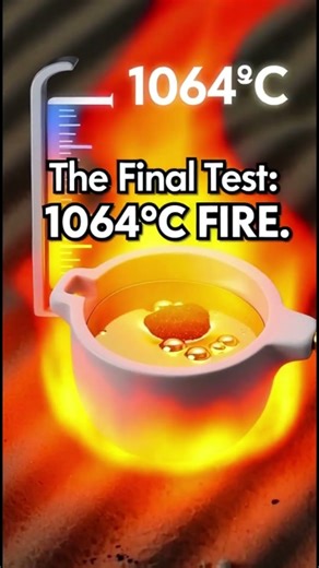 Turning Rocks into Gold The Real Process 😱 #gold #science