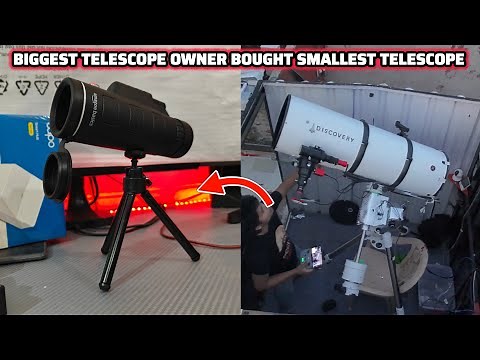 Amazon Basics 40X60 Magnification Zoom HD Monocular Unboxing And Testing By Astrophotographer