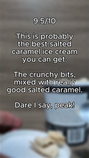 Trying Chapman's Salty Caramel Crunch Ice Cream