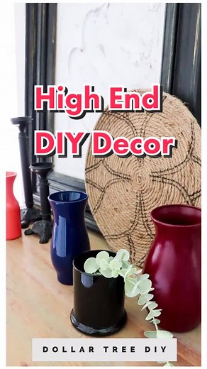 These colors scream #spring! #diy #homerenovation #springvibes #learnwithme #highend #diyvases #vases #popofcolor #springdecor #diydecor