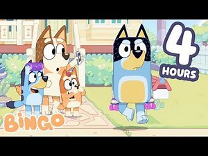 🔴 LIVE: The Fairies Are Making Bandit DANCE! 🧚 🧡 | Magical Moments For 4 Hours! | Bingo - Official