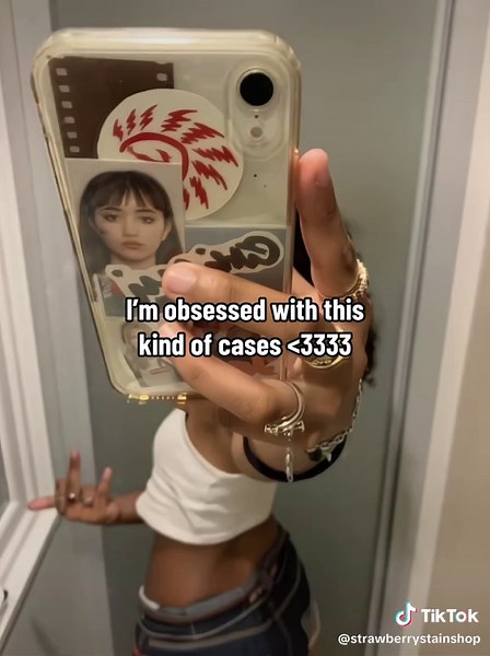 Aesthetic Clear Phone Cases for iPhone 13