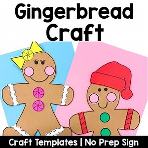 Gingerbread Craft Bulletin Board Gingerbread Man Week Activities