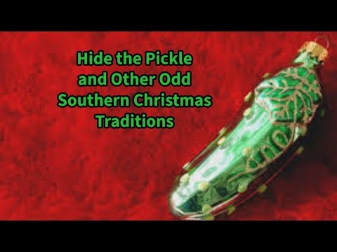 Hide the pickle and other southern Christmas traditions 📱