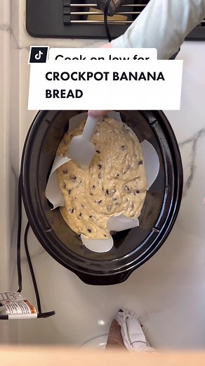 Delicious Crockpot Banana Bread Recipe