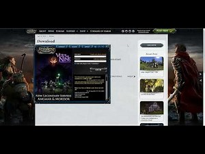 LOTRO install and Updates