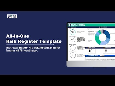 SmartRisk Sheets All in One Risk Register