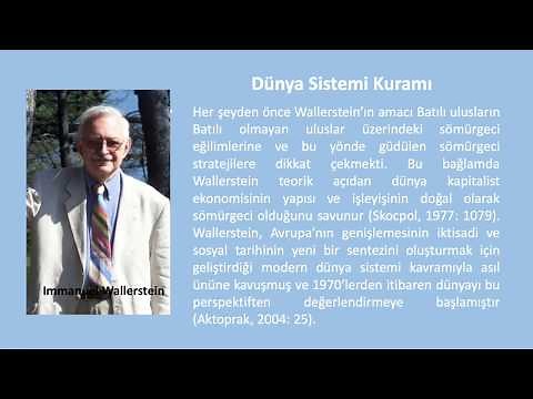 Immanuel Wallerstein’ın Dünya Sistemi Kuramı