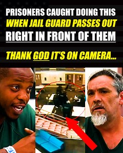 JAIL CAM: Prison inmates get CAUGHT doing this when jail guard PASSES OUT in front of them... | Brawl Breakdown