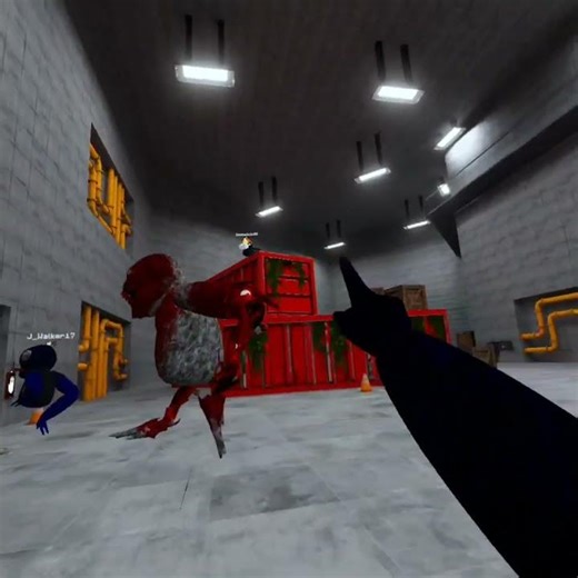 I THOUGHT HE COUDNT TOUCH THIS 🤣😭😭 #funny #vr #chimplab