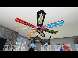 VINTAGE Meets MODERN in This Rare Ceiling Fan Design Sensation!