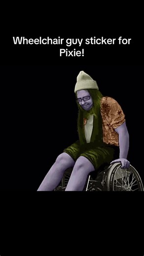 Lowkey picked this sound cause I liked how it lined up with the gif #ninah #noimnotahuman #fyp #sticker #fypシ @🪡💘♡Pixie♡💘🪡