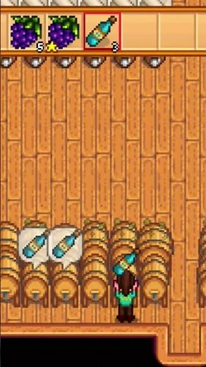 Some ancient Fruit wine Stardew Valley #stardewvalley #cozygaming #stardewtips