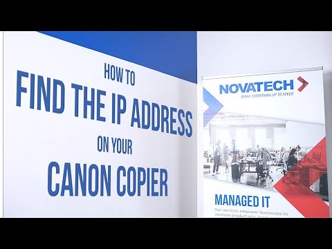 How to Find Your Canon Copier’s IP Address 🔍
