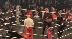 6K views · 58 reactions | After SmackDown went off air, Cody Rhodes put his championship belt on cameraman Stu and even lifted him on his shoulders to celebrate Stu's birthday. What a wholesome moment! ❤️ | Wrestling Universe | Facebook