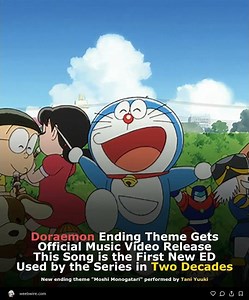 Doraemon Ending Theme Gets Official Music Video Release This Song is the First New ED Used by the Se