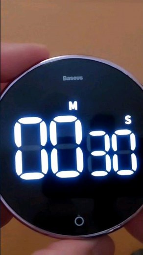 How to Reset the Baseus Kitchen timer #timer #kitchengadgets #kitchen #gadgets