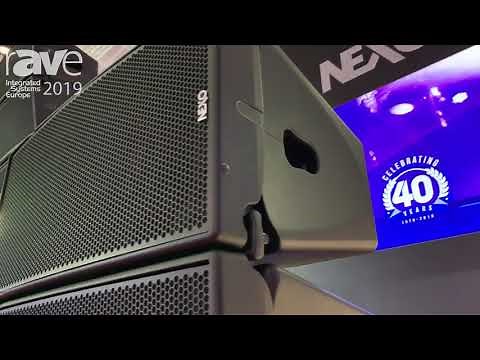 ISE 2019: Nexo Systems Announces the GEO M12 Line Array