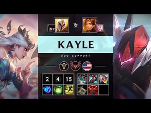 Kayle Support vs Leona - NA Grandmaster Patch 25.21