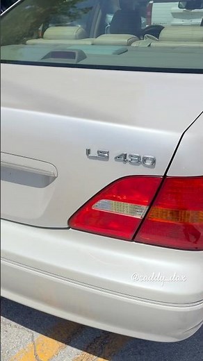 Test drove this 2002 Lexus LS 430 with 154k miles. Drove really smooth and not one rattle! #lexus