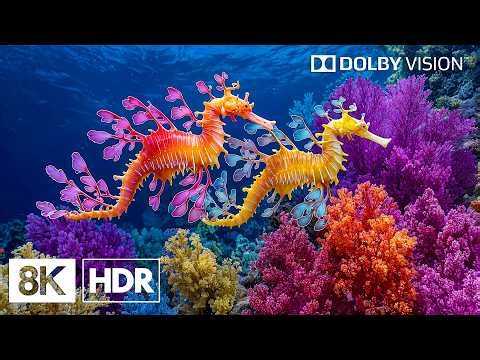 Hypnotizing Deep Ocean Creatures in 8K HDR | Dolby Vision™