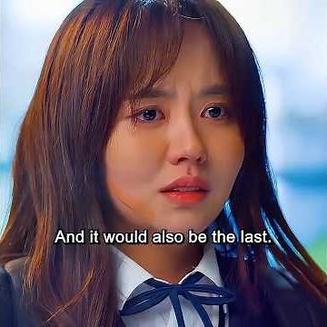 This girl meets with her first love. #drama #movie #viral